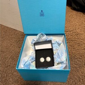 Birks vintage Sterling Silver 925 screw back Earrings